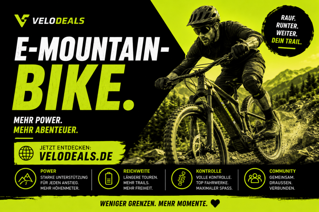 E-Mountainbikes im SALE auf velodeals.de