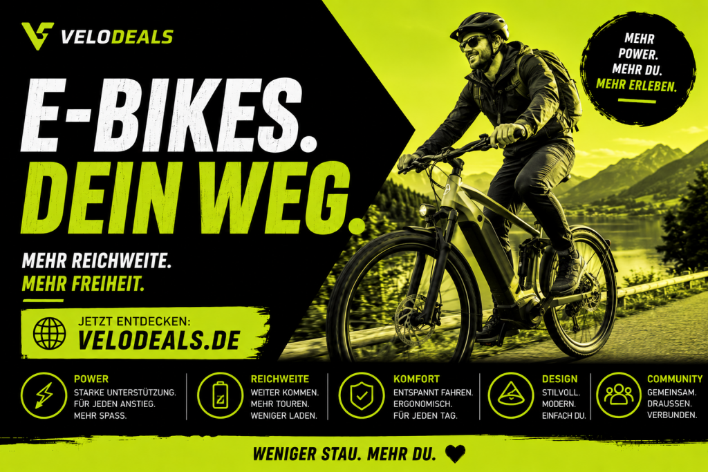 E-Bikes im SALE auf velodeals.de