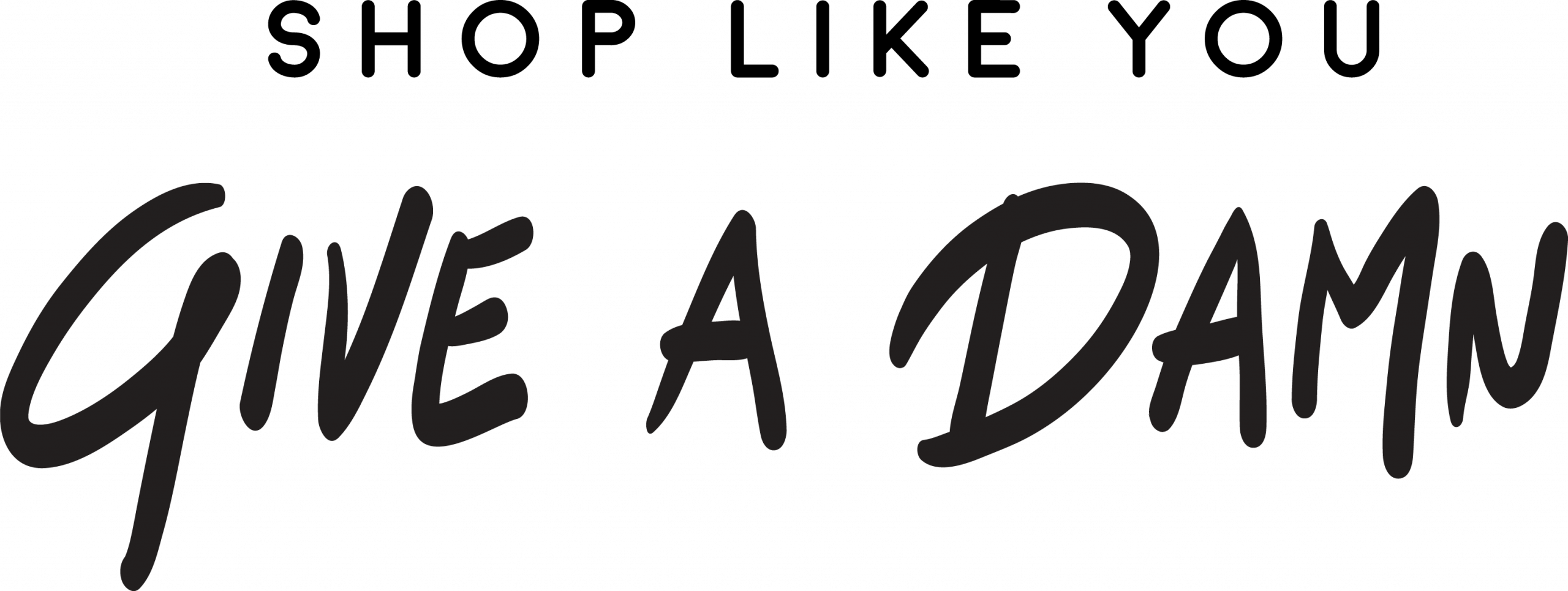 Logo Shop Like You Give a Damn