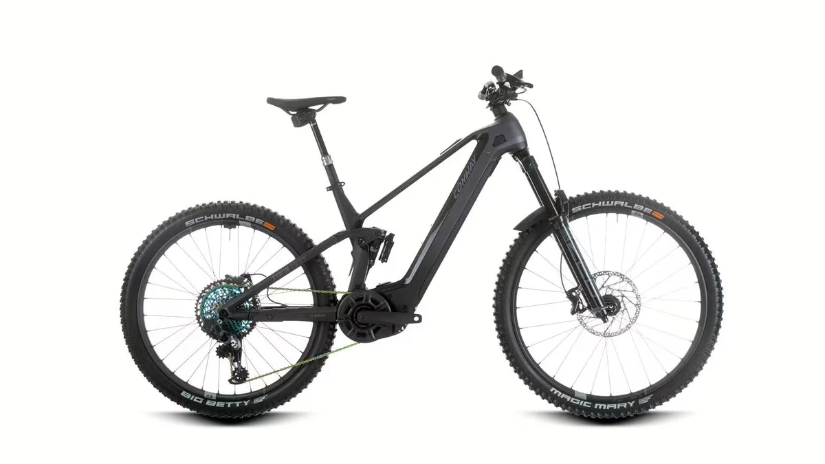 Conway XYRON S 9.9 MX CARBON FULL SUSPENSION, Seitenansicht