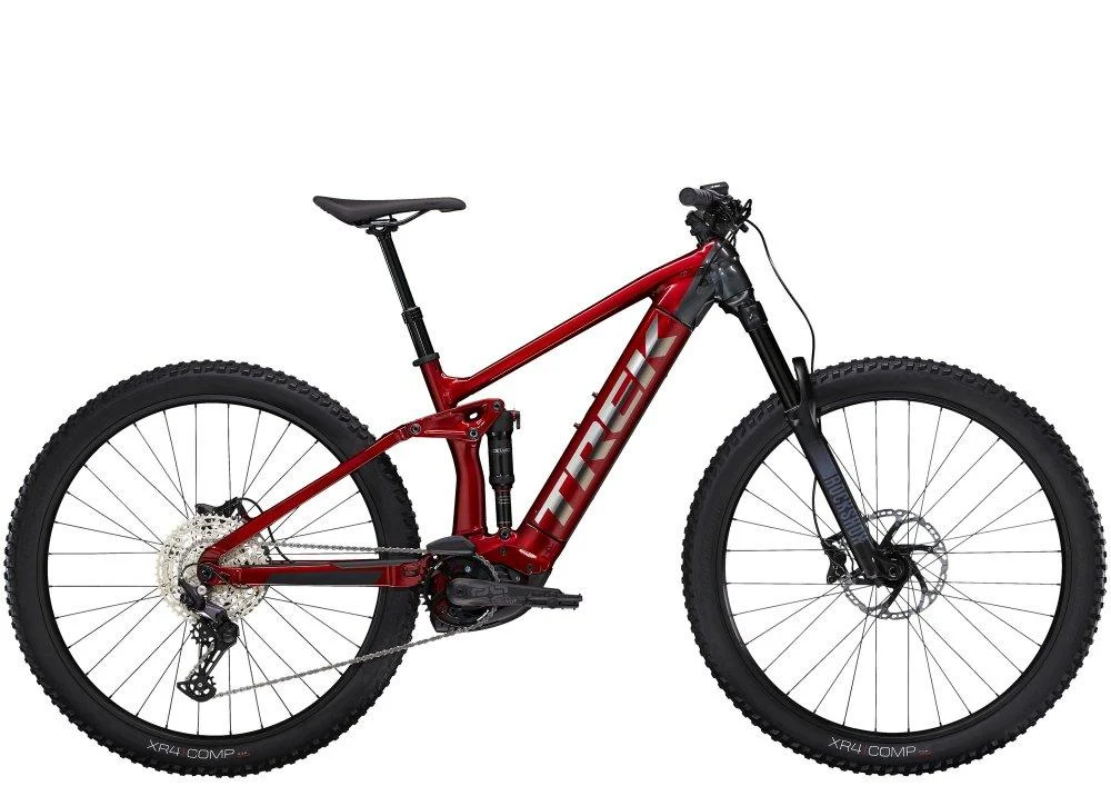 Trek Rail 5 Deore 625W EU M Crimson/Lithium Grey, Seitenansicht