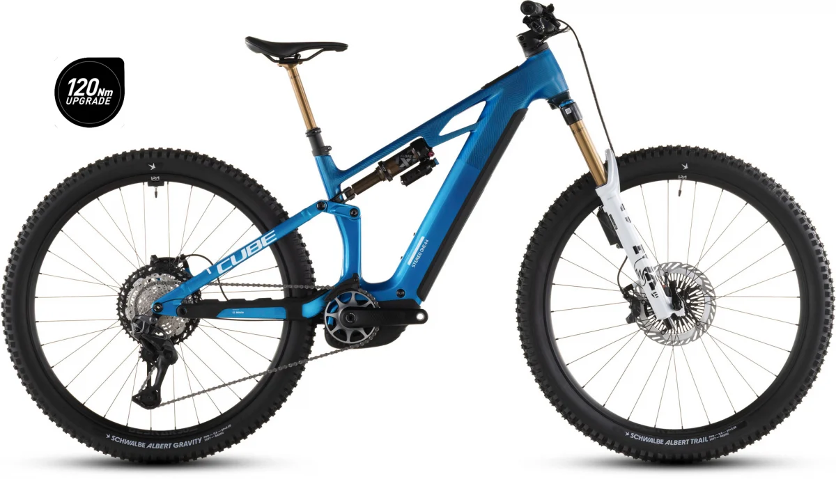 Cube Stereo Hybrid ONE44 HPC AT 800 actionteam, Seitenansicht