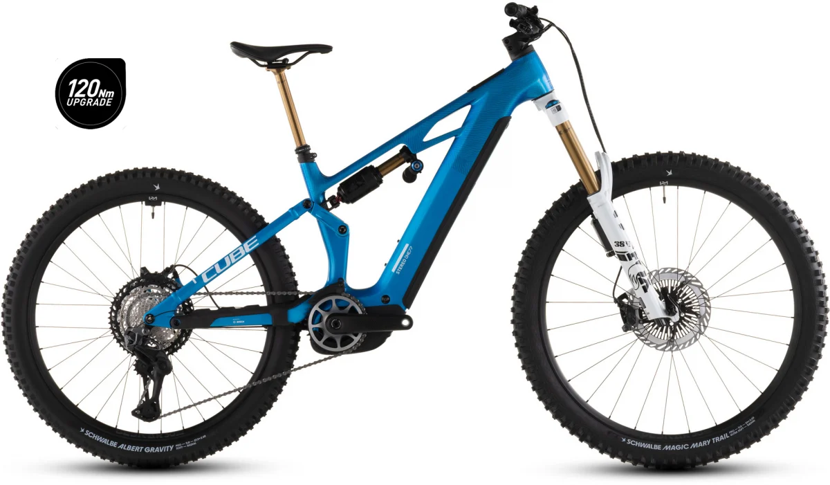 Cube Stereo Hybrid ONE77 HPC AT 800 actionteam, Seitenansicht