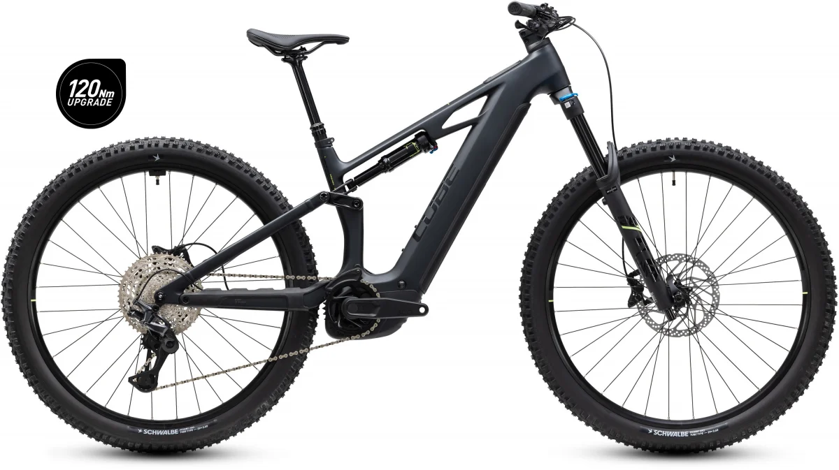 Cube Stereo Hybrid ONE44 HPC Race 800 coal, Seitenansicht