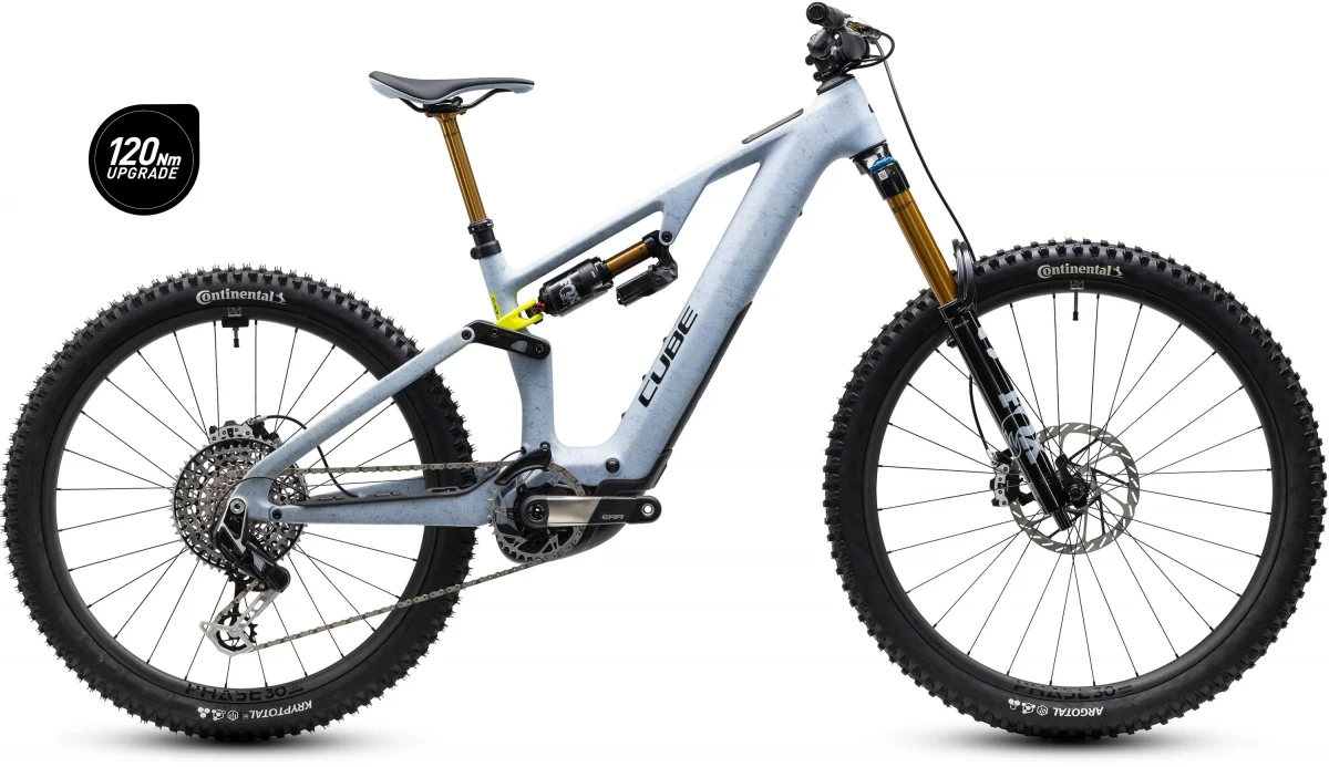 Cube AMS Hybrid 177 C:62 Super TM 600X artichoke lime, Seitenansicht