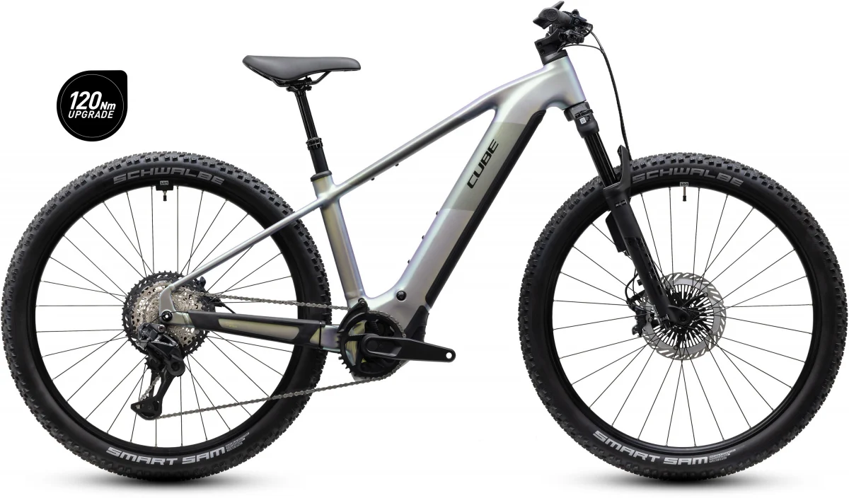 Cube Reaction Hybrid SLT 800 kolibri crisscross, Seitenansicht