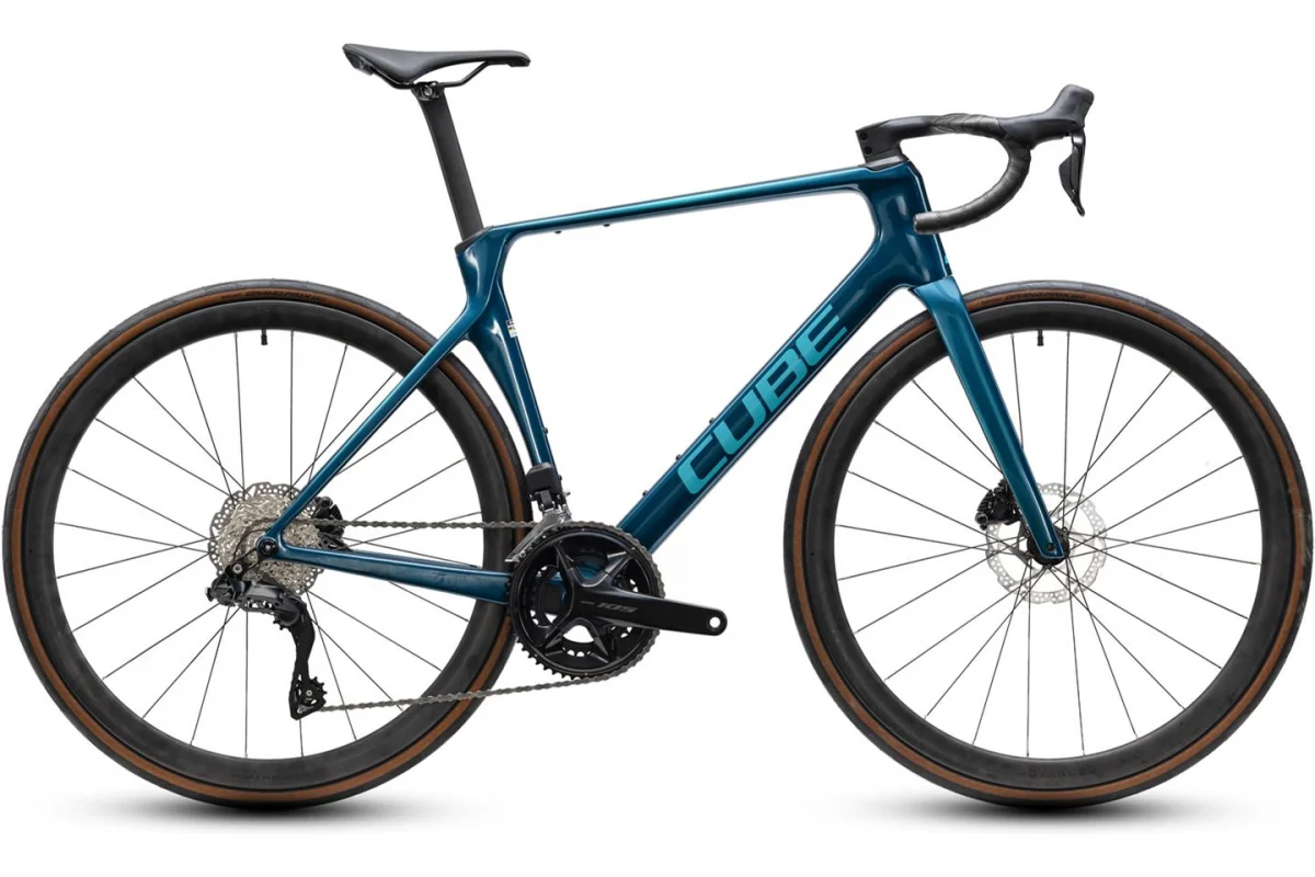 Cube Agree C:62 ONE teal´n´sea 2027 2027, Seitenansicht