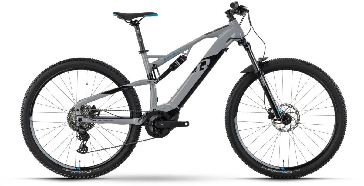 Raymon FullRay 130E 5.0 M350 500 Wh Fully, Seitenansicht