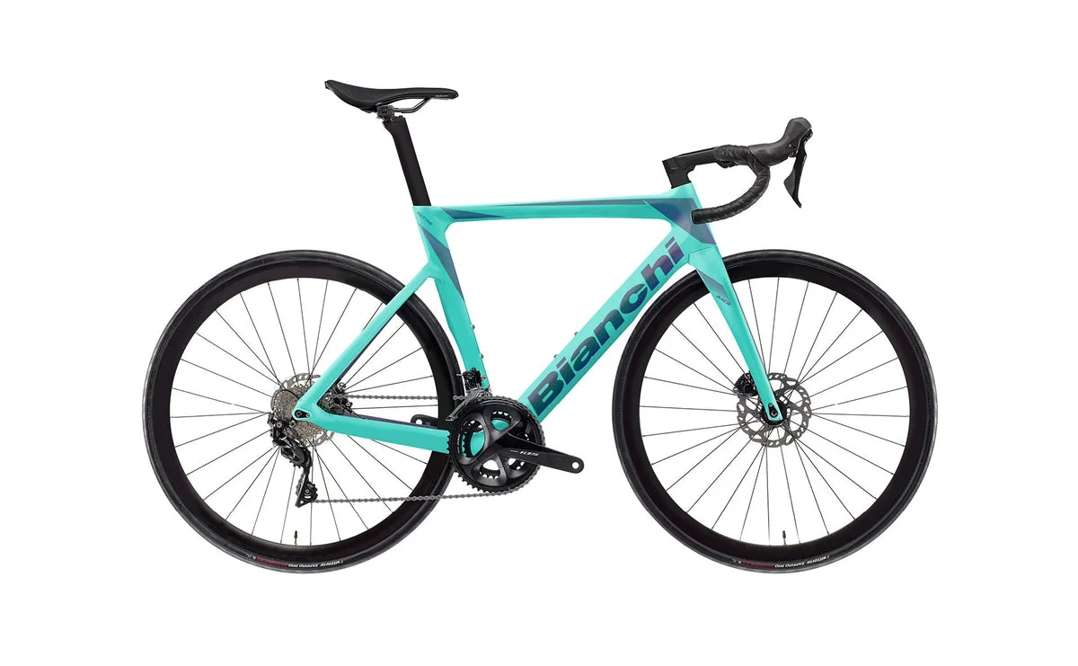Bianchi Oltre Race 105 Racing818 2024, Seitenansicht