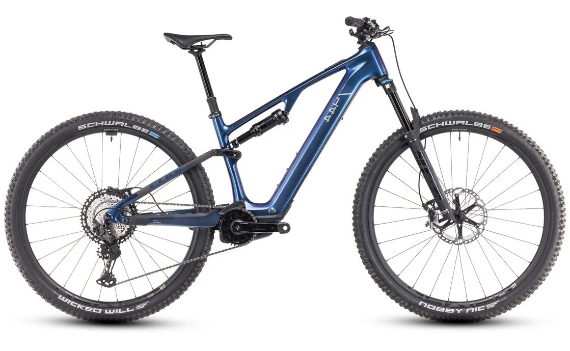 Cube AMS Hybrid ONE44 C:68X SLX 400X 29 400 Wh Fully, Seitenansicht