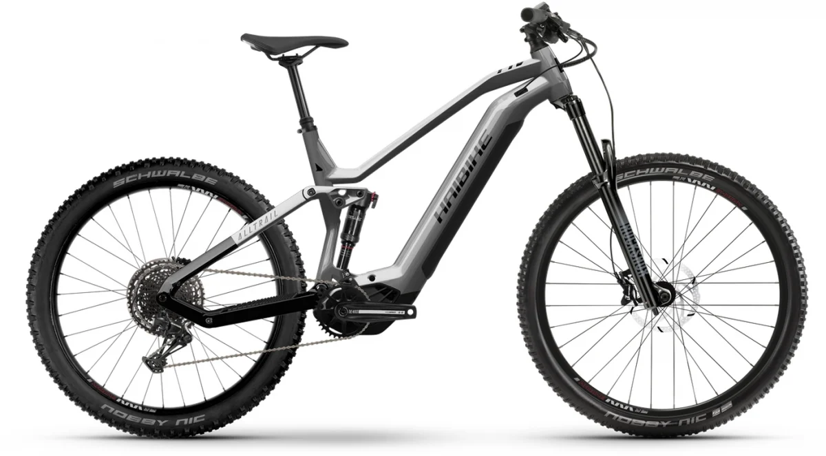 Haibike Alltrail 7 720 Wh 29 Fully platinum, Seitenansicht