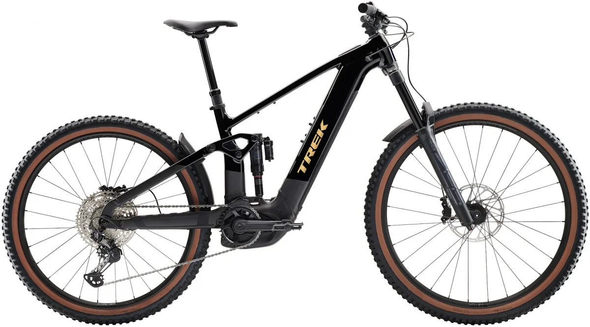 Trek Rail+ 8 Gen 5 800 Wh Fully, Seitenansicht