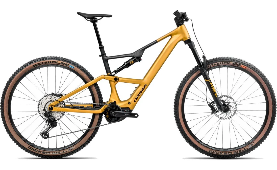 Orbea Rise SL H20 630 Wh Fully, Seitenansicht