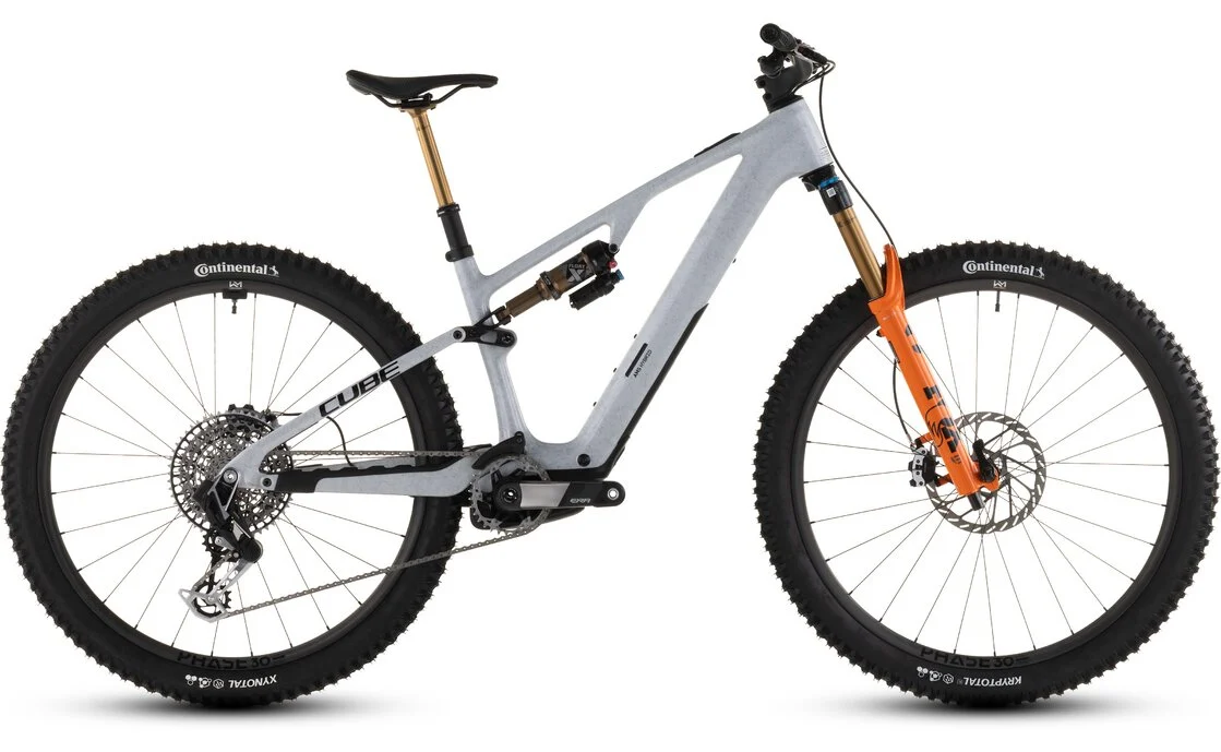 Cube AMS Hybrid ONE44 C:68X SUPER TM 400X 400 Wh Fully, Seitenansicht