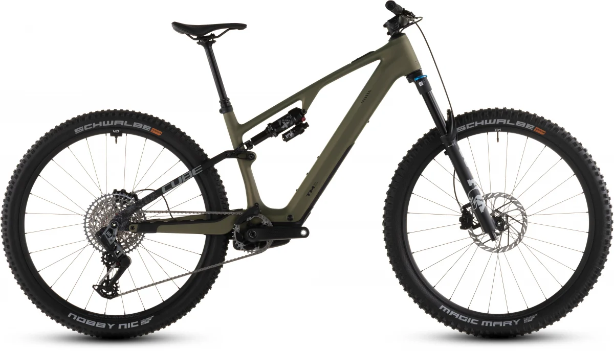 Cube AMS Hybrid ONE44 C:68X TM 400X 400 Wh Fully, Seitenansicht