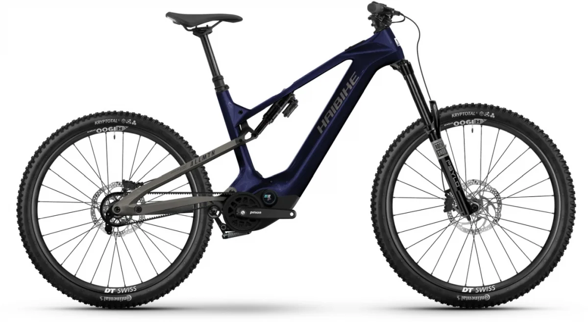 Haibike Allmtn CF 10 TRN/IQ 800 Wh 29 Fully, Seitenansicht