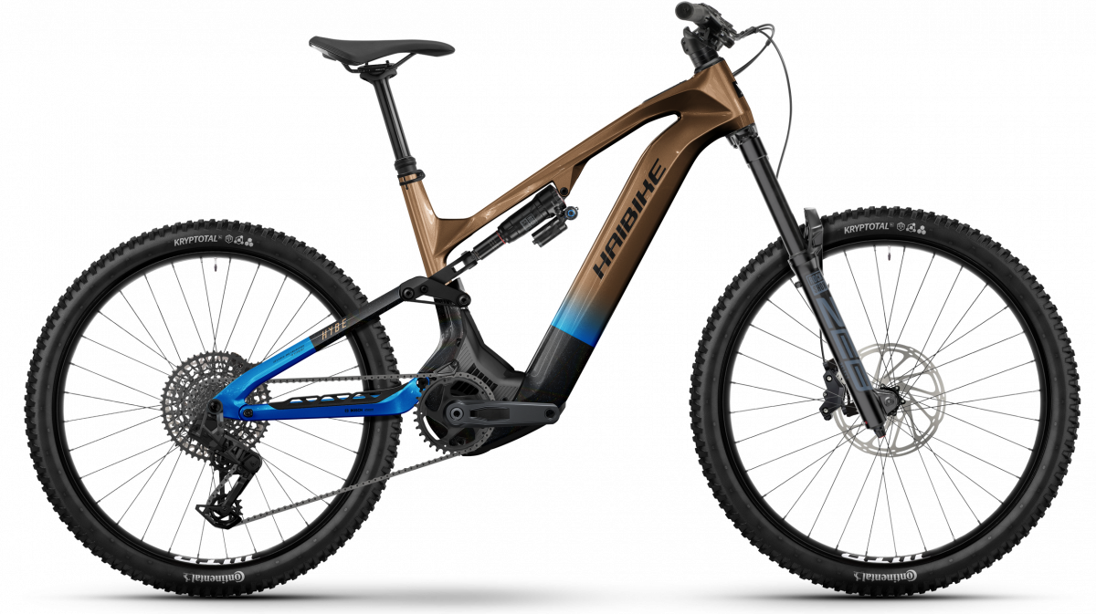Haibike Hybe CF 9 800 Wh 29 Fully, Seitenansicht
