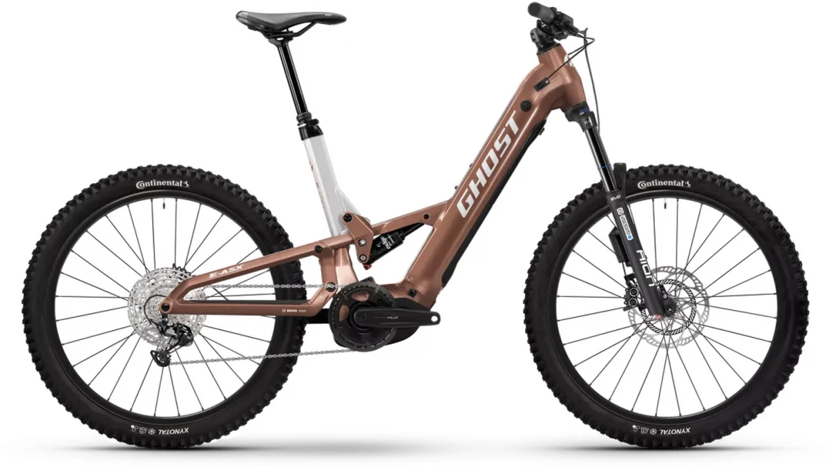 Ghost-Bikes Ghost E-ASX ABS Low 800 Wh Fully coffee tropic rose/coffee, Bild 2