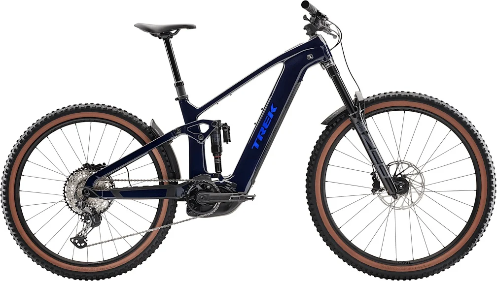 Trek Rail+ 9.7 Gen 5 800 Wh Fully, Seitenansicht