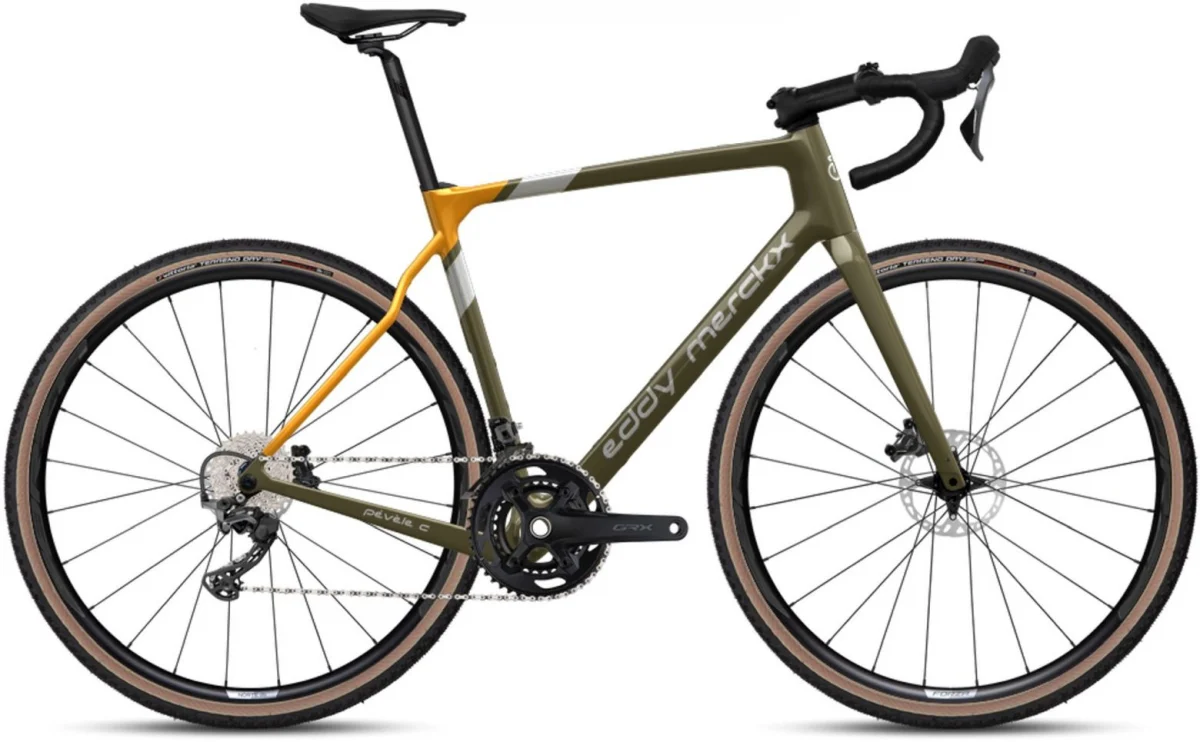 Eddy Merckx Pevele Carbon GRX800 2026, Seitenansicht