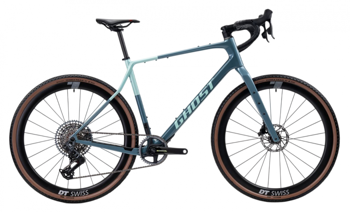 Ghost-Bikes Ghost Asket CF X misty, Seitenansicht