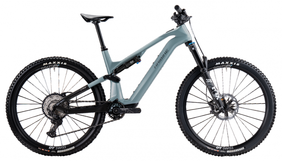 Haibike Lyke CF 11 430 Wh Fully, Seitenansicht