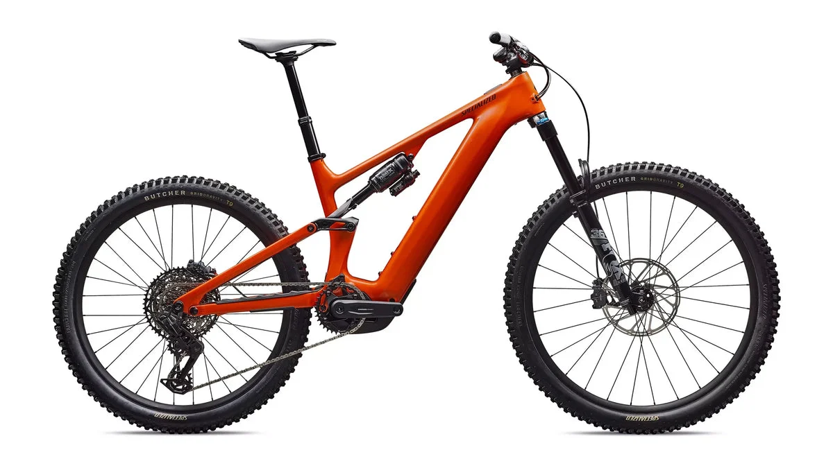 Specialized Levo 4 Comp Carbon ORGTNT/SILDST/DKNVY 2026, Seitenansicht