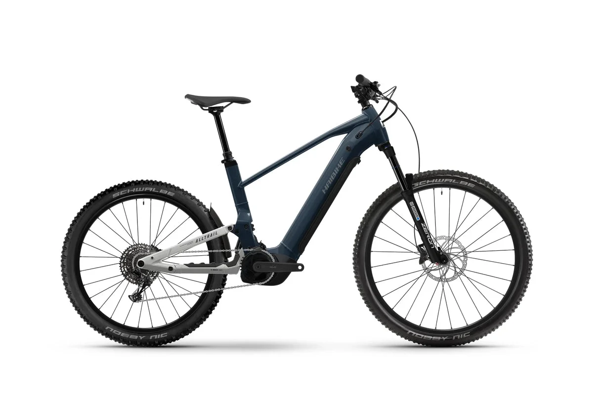 Haibike Alltrail 4 nebular royal 2026, Seitenansicht