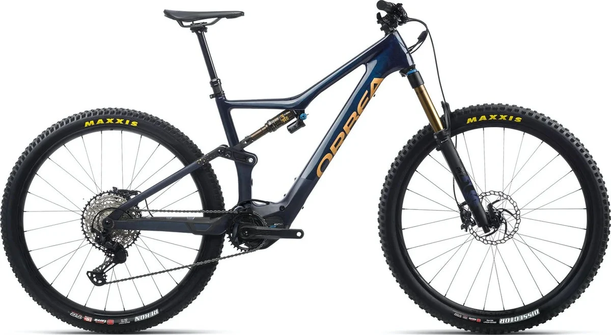 Orbea Rise M10 Coal, Seitenansicht