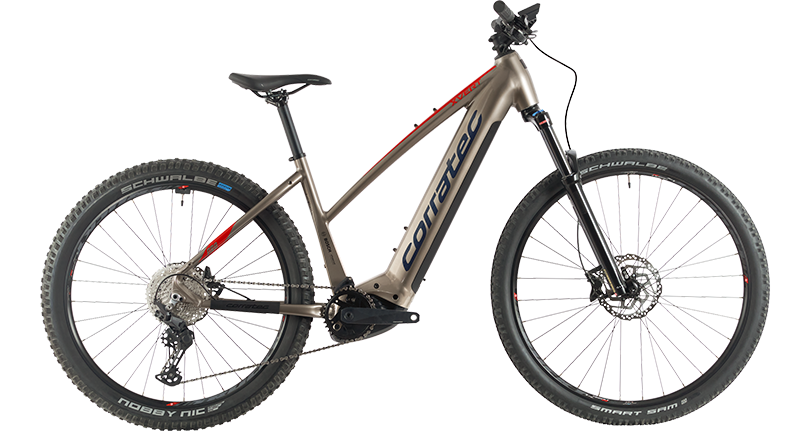 Corratec E-Power X-Vert PRO, Seitenansicht