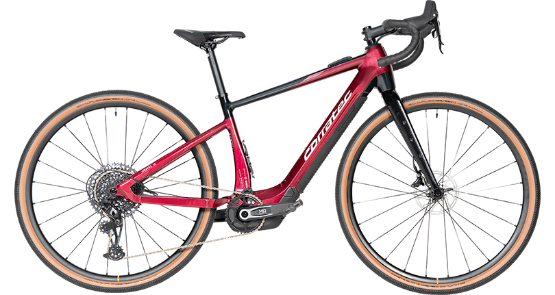 Corratec E-Gravel EL, Seitenansicht