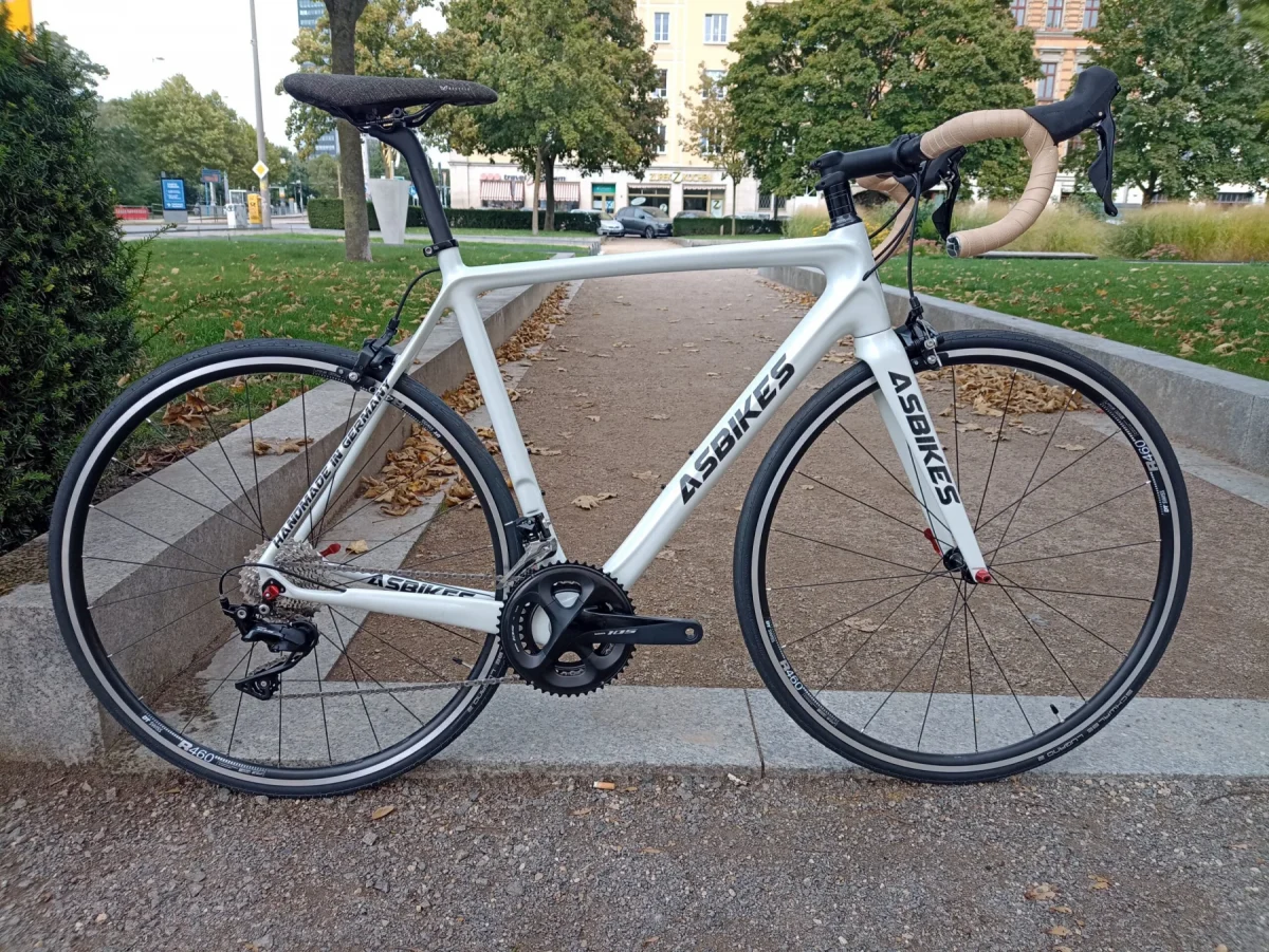 ASBikes Carbon, Seitenansicht