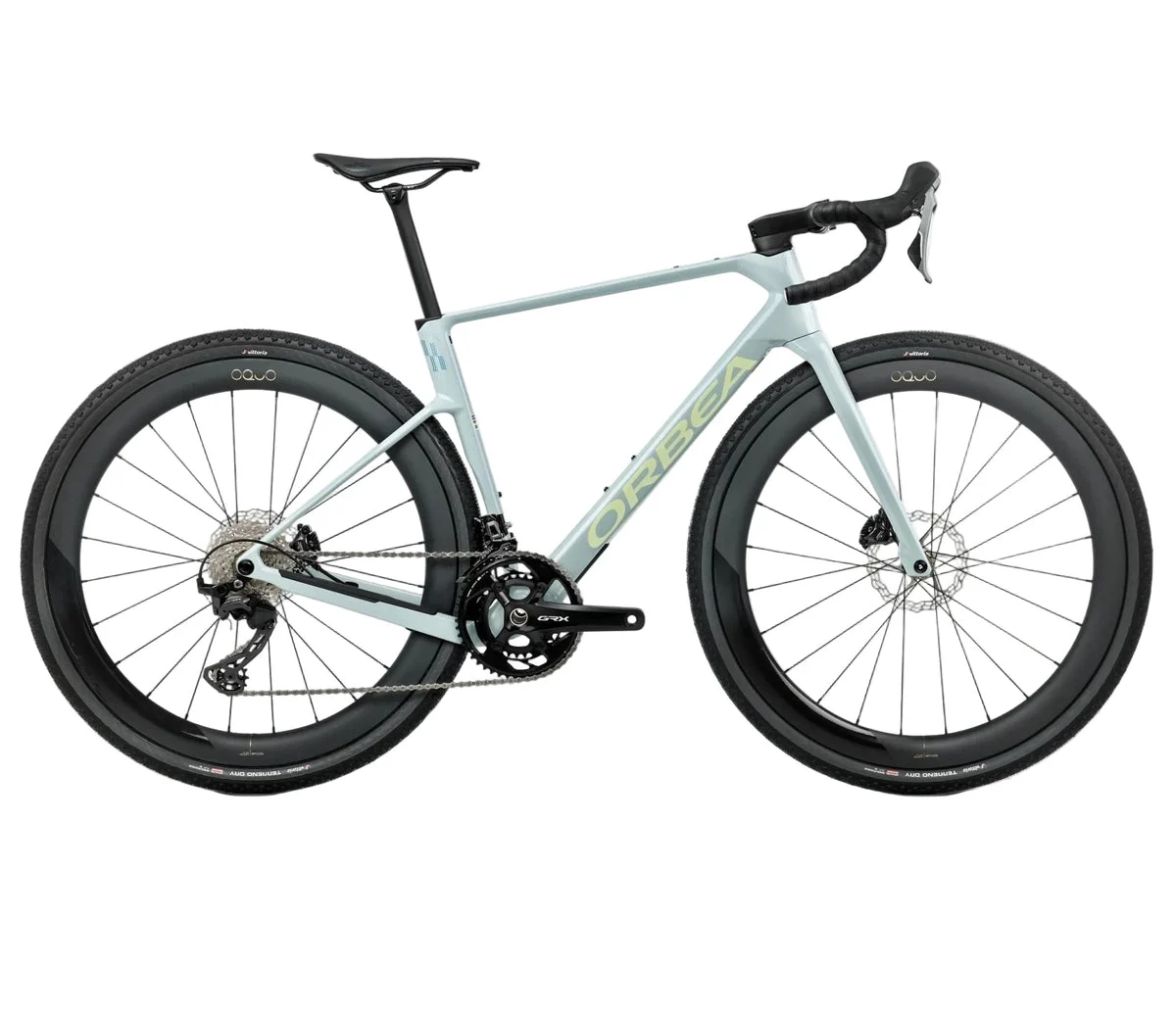 Orbea TERRA RACE M20LTD Frozen Concrete, Seitenansicht