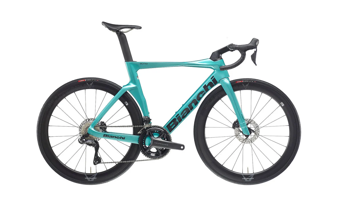 Bianchi Oltre Comp Ultegra Di2 2027, Seitenansicht