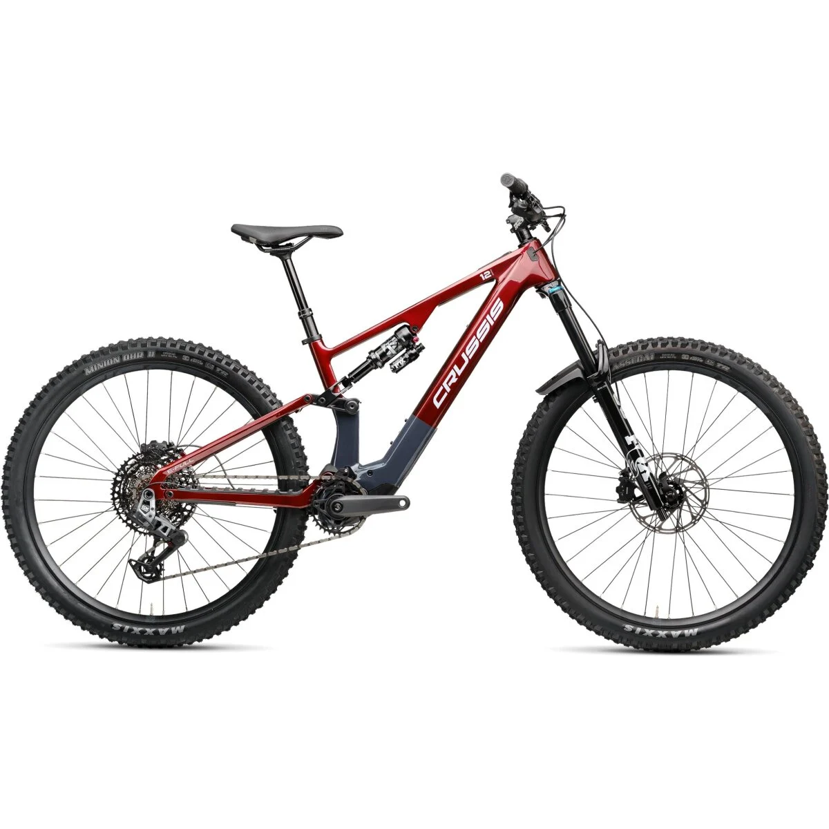 Crussis e-Full 12.11 800Wh 2026, Seitenansicht