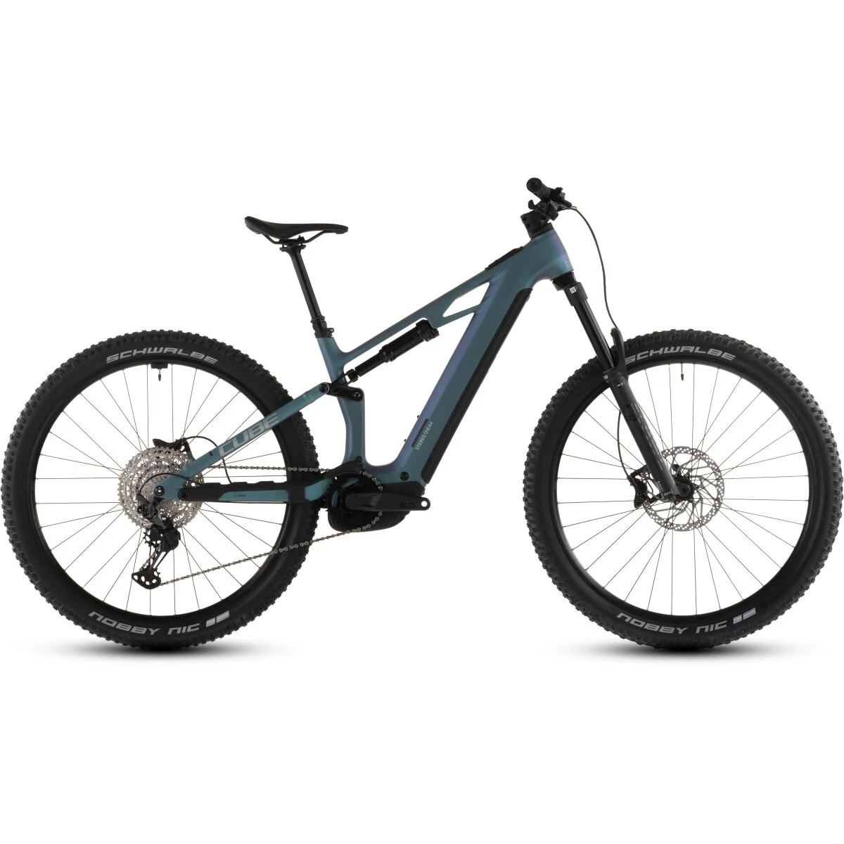 Cube Stereo Hybrid ONE44 HPC Race 800 2026, Seitenansicht