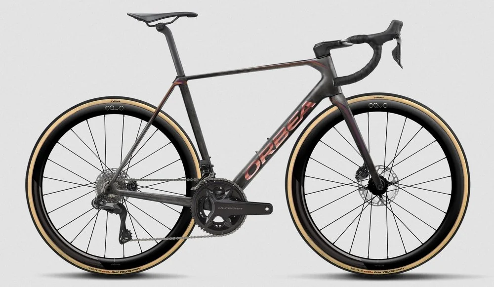 Orbea Orca M20iLTD PWR diamond carbon view, Seitenansicht