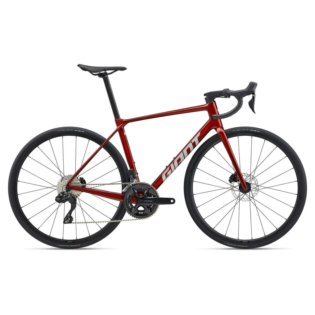 GIANT TCR Advanced 1 v10.1 2025, Seitenansicht