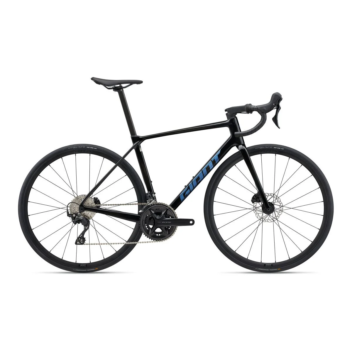GIANT TCR Advanced 2 v10.1 2025, Seitenansicht