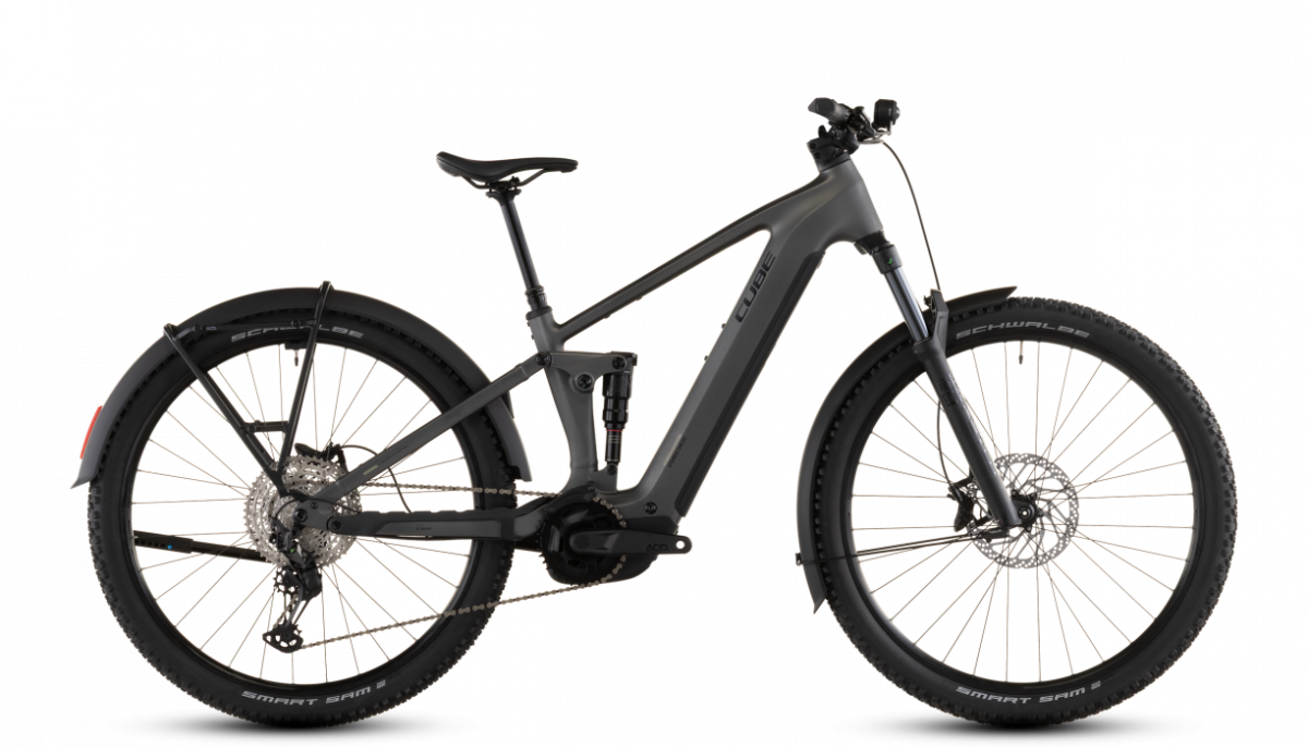 CUBE Stereo Hybrid ONE22 Race 800 FE slabgrey, Seitenansicht