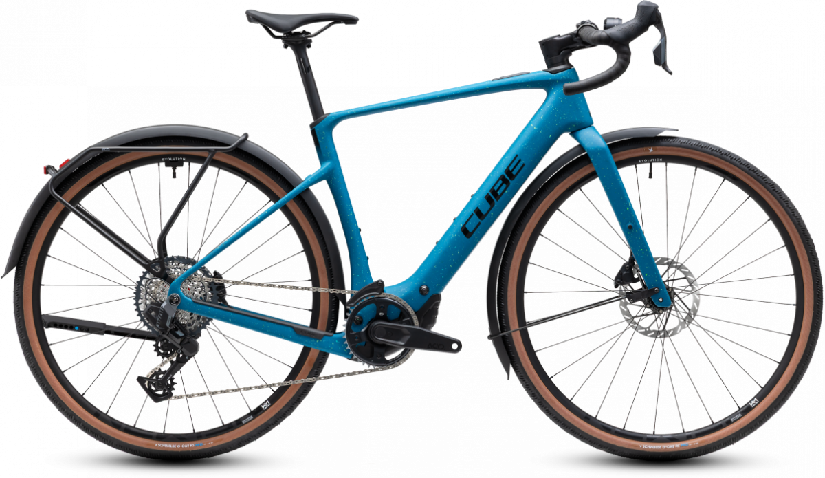 CUBE Nuroad Hybrid C:62 EXC 400X FE, Seitenansicht