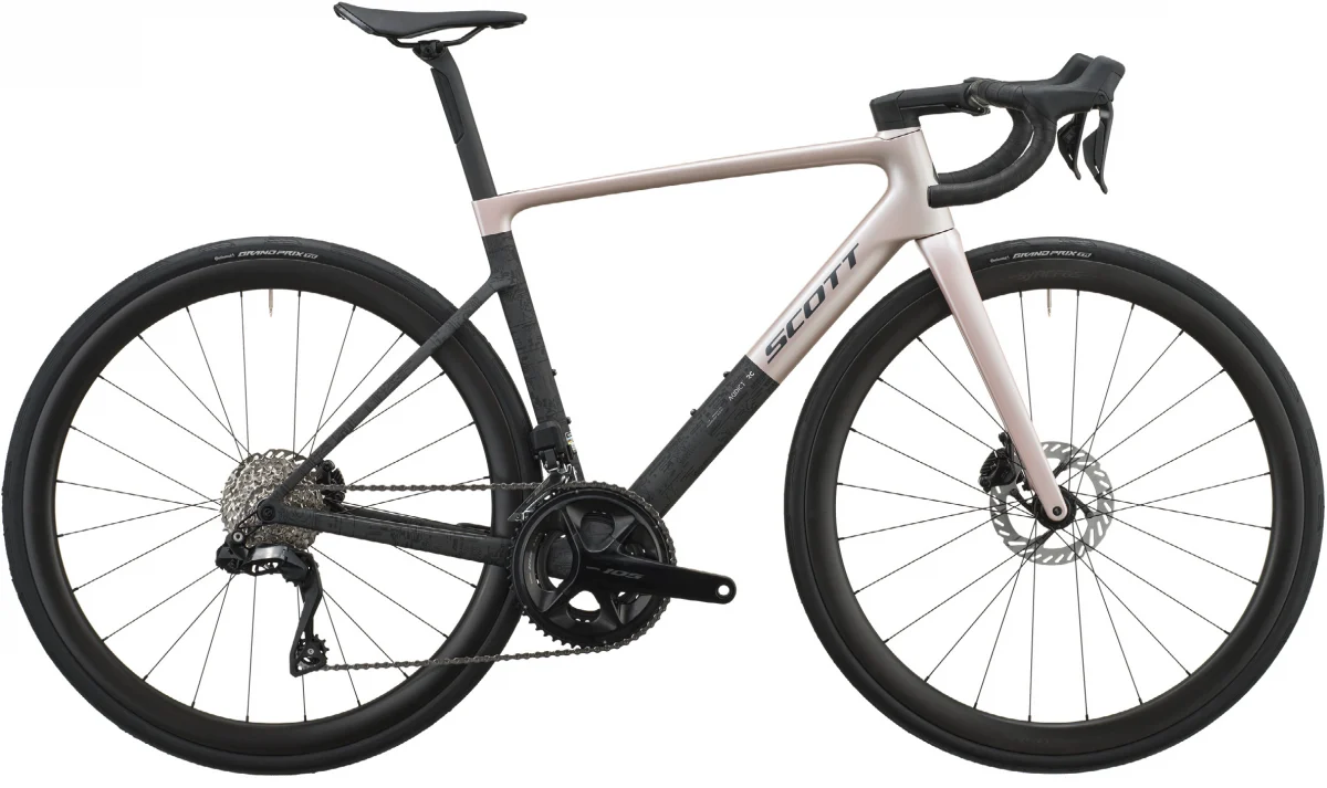 Scott Addict RC 30 Champagne, Seitenansicht