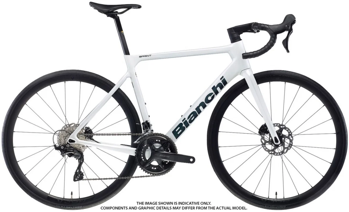 Bianchi Sprint ICR Shimano 105 12-fach, Seitenansicht
